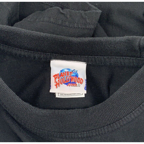 1998 Vintage Planet Hollywood London T Shirt Large - Picture 4 of 9